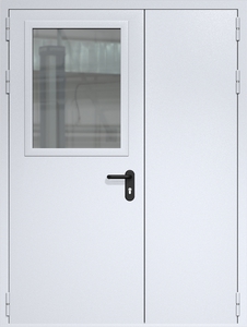 Полуторная дверь ДМП-2(О) (700х500)