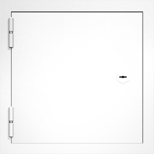 Одностворчатый люк ЛТ-2 без ручки (квадратные створки)