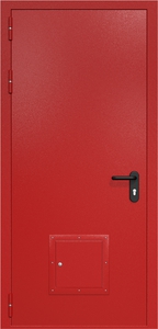 Однопольная дверь ДМП-1 со стыковочным узлом