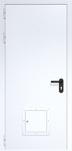 Однопольная дверь ДМП-1 со стыковочным узлом