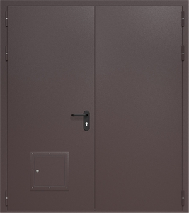 Двупольная дверь ДМП-2 со стыковочным узлом