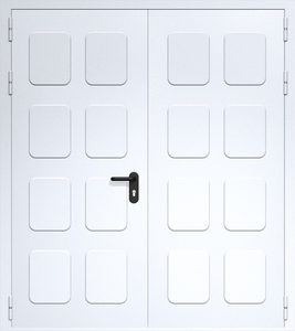 Двупольная дверь ДМП-2 со штамповкой