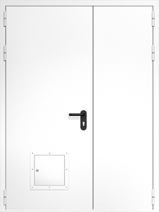 Полуторная дверь ДМП-2 со стыковочным узлом