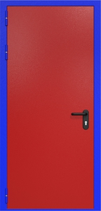 Однопольная дверь ДМП-1 с двухцветным окрашиванием