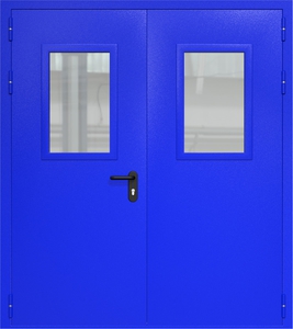 Двупольная дверь ДМП-2(О) EI-30 (600х400)