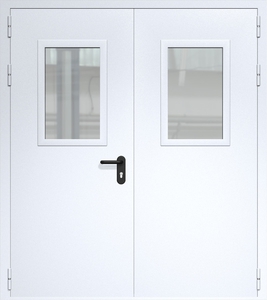 Двупольная дверь ДМП-2(О) EI-30 (600х400)
