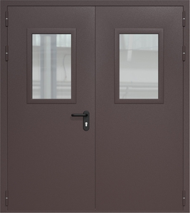 Двупольная дверь ДМП-2(О) EIS-60 (600х400)