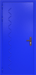 Однопольная глухая дверь ДС-1 с рисунком