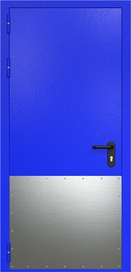 Однопольная дверь ДМП-1 с отбойником