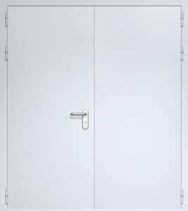 Двупольная дверь ДМП-2 (ручки «хром»)