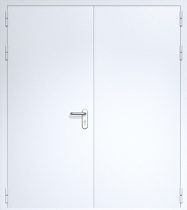 Двупольная дверь ДМП-2 (ручки «хром»)