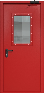 Однопольная дверь ДМП-1(О) (600х400) с доводчиком