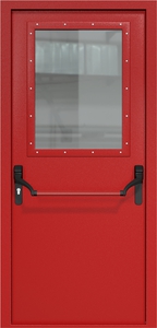 Однопольная дверь ДМП-1(О) (700х500) Антипаника