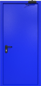 Однопольная дверь ДМП-1 с доводчиком