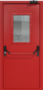 Однопольная дверь ДМП-1(О) (600х400) Антипаника с доводчиком