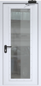 Однопольная дверь ДМП-1(О) EIWS 60 с доводчиком