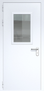 Однопольная дверь ДМП-1(О) (600х400) (ручки «хром»)