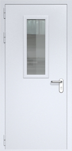 Однопольная дверь ДМП-1(О) (700х300) (ручки «хром»)