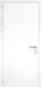 Однопольная дверь ДМП-1 (ручки «хром»)