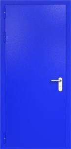 Однопольная дверь ДМП-1 (ручки «хром»)