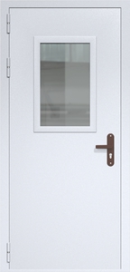 Однопольная дверь ДС-1(О) со стеклопакетом (600х400)