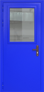 Однопольная дверь ДС-1(О) со стеклопакетом (700х500)