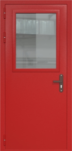Однопольная дверь ДС-1(О) со стеклопакетом (700х500)