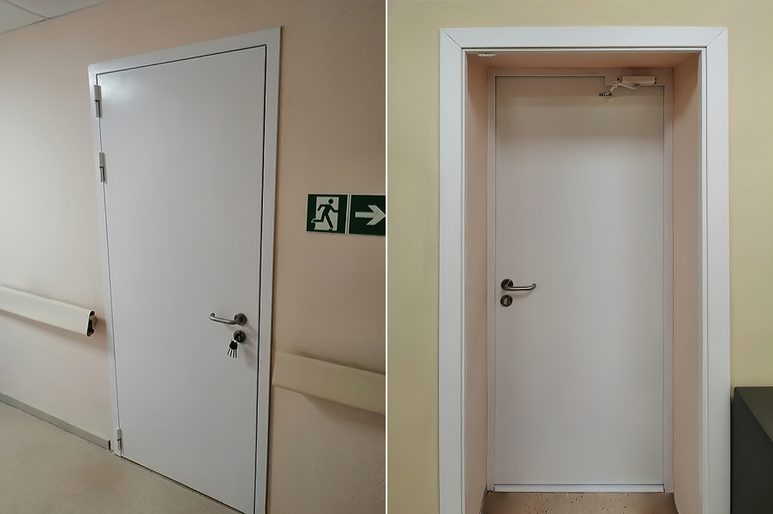 Дверь для кабинета в больнице (1-й Пехотный переулок)