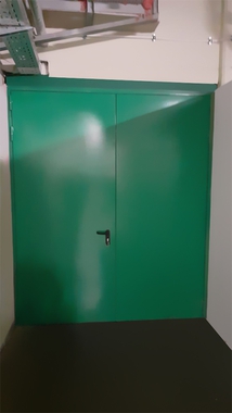 Двупольная дверь с системой Антипаника, вид спереди