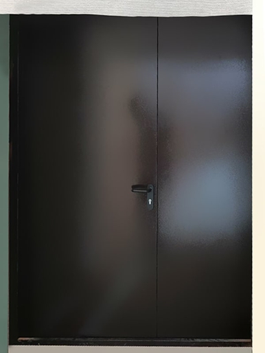 Двупольная дверь, фото изнутри (Волоколамское шоссе)