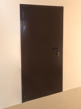 Фото однопольной двери (г. Зеленоград, к406)