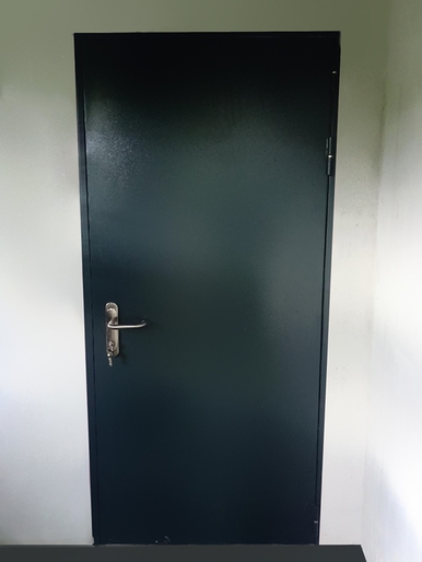 Однопольная дверь (строящееся здание, ул. Косыгина, 30)