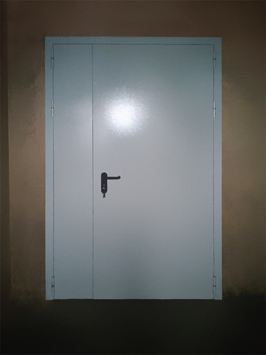 Полуторная дверь на склад (ул. Касимовская)