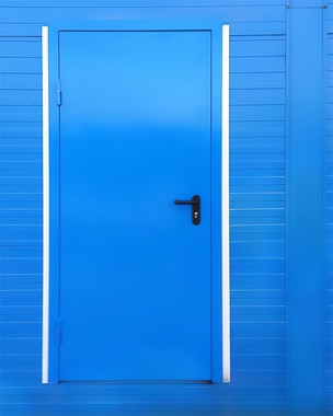 Синяя дверь EI 60