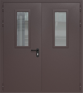 Двупольная дверь ДМП-2(О) (700х300)