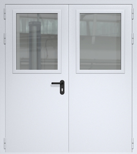Двупольная дверь ДМП-2(О) (700х500)